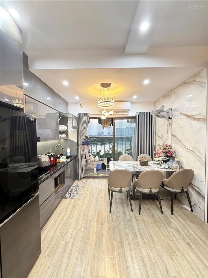 Bán căn hộ chung cư góc vip view hồ tại thanh hà mường thanh, 2 ngủ, 2 wc, nội thất cao cấp