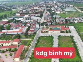 Bán đất nền đấu giá đông bình mỹ dt 219m2 tại thị trấn bình mỹ, bình lục, hà nam, giá siêu tốt t6