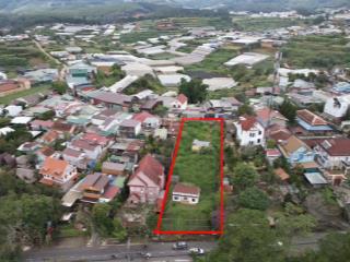 1100 m2 đất view hai mặt tiền đường chính triệu việt vương phường xuân hương đà lạt 65 tỷ