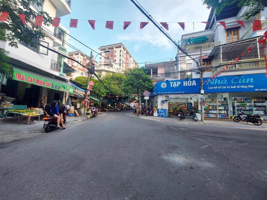 4.1x16m sát vách kdc cityland  duy nhất 1 căn nhà phố 3t4pn đường thông bàn cờ, chỉ hơn 10ty có tl