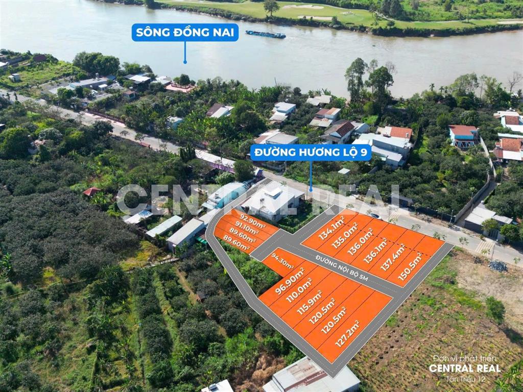 Đất ven sông khan hiếm hl9 2 mặt tiền cực đẹp thanh toán 400 triệu sở hữu ngay