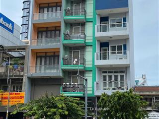 Mặt tiền an dương vương, p3. quận 5. dt 4.1x20m 6 tầng, thang máy. ct 100tr/th. giá 35.5 tỷ tl