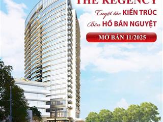 Mở bán dự án biểu tượng mới tại phú mỹ hưng the regency hồ bán nguyệt