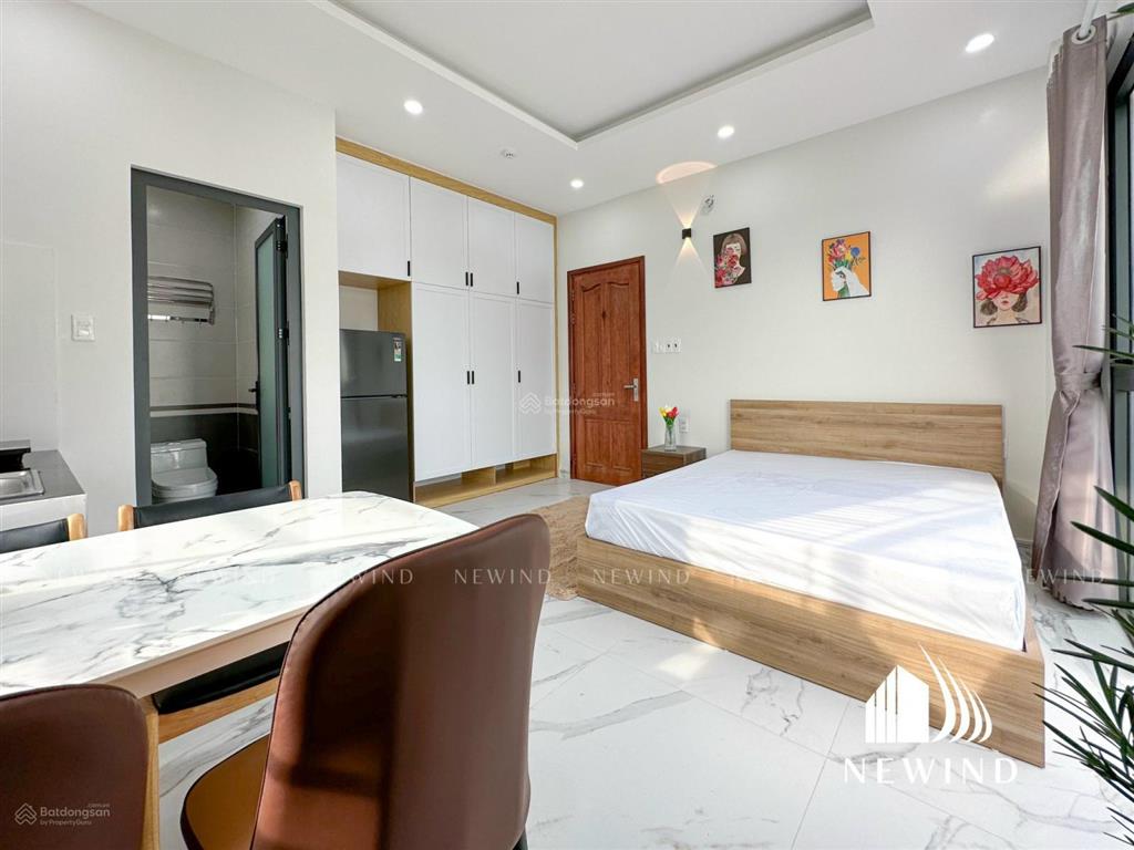 Cho thuê căn hộ studio ban công thiết kế hiện đại mới 100% full nội thất ở him lam sát lotte quận 7