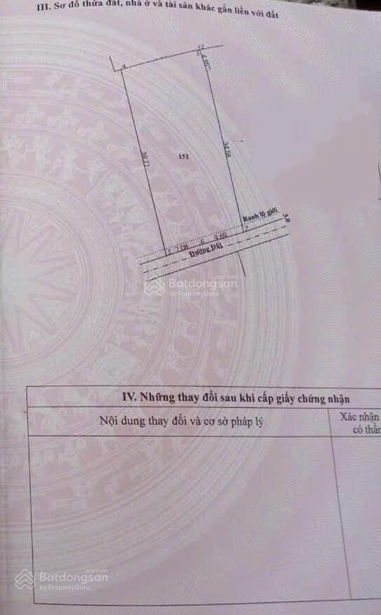 Chính chủ bán 680m2 đất tại tỉnh lộ 2, sổ hồng riêng, đường rộng rãi, giá tốt 950 triệu