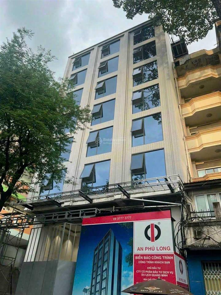 Bán building đẹp + rẻ hdt 330tr/th mt tân cảng, p. 25, q. bt 12x20m hầm 8 tầng 55 tỷ building 2025