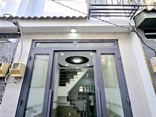 Nhà đẹp mới 1 lầu gần chợ gần đường lộ hẻm trước nhà 3m