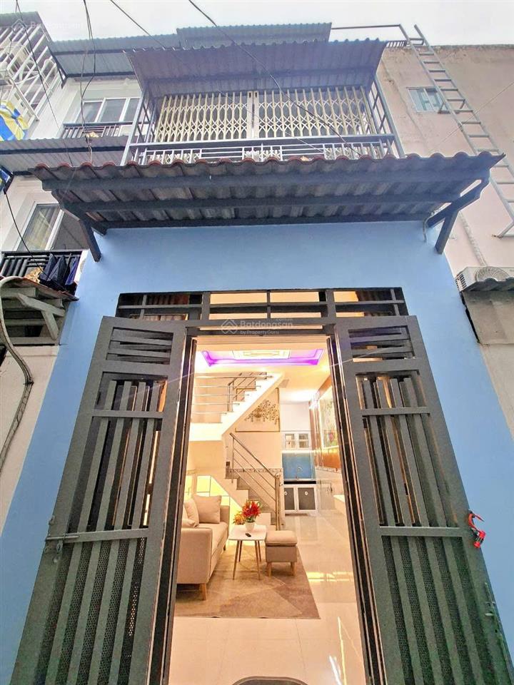 Bán nhà đẹp mới hoàn thiện 1lầu hẻm thoáng mát  giáp quận 7