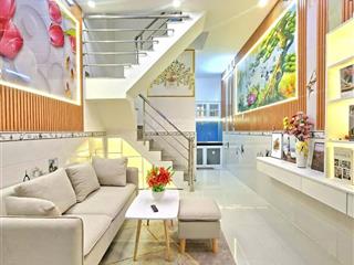 Bán nhà đẹp mới hoàn thiện 1lầu hẻm thoáng mát  giáp quận 7