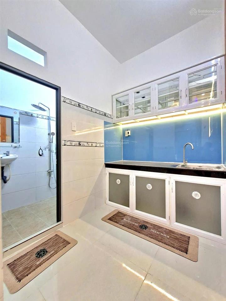 Bán nhà đẹp mới hoàn thiện 1lầu hẻm thoáng mát  giáp quận 7