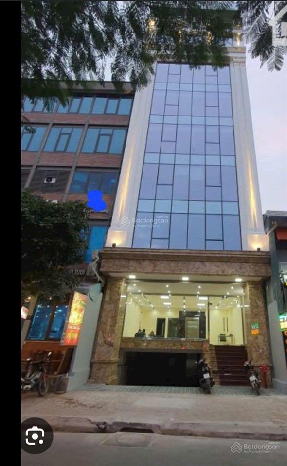 Bán toà văn phòng 8 tầng thang máy trung tâm hà đông, dt 90m2, mt 6,7m. dòng tiền 60tr/tháng, 23 tỷ