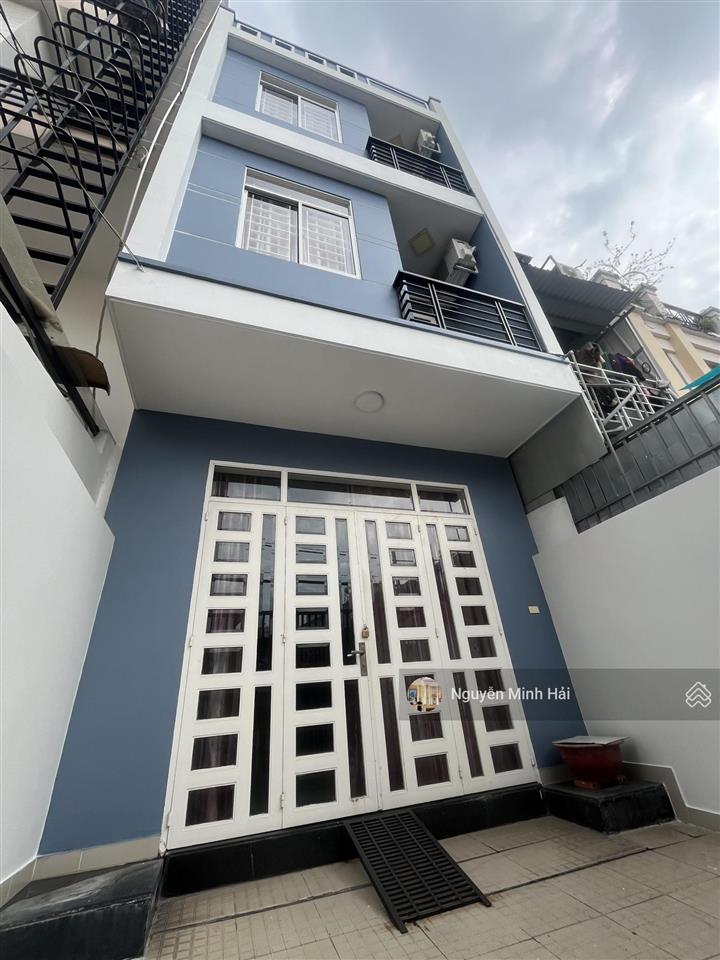 Chính chủ gửi bán nhà 3 tầng ngay chợ bà chiểu, vũ tùng, p2, bình thạnh, (4.3x20m), 4pn, nhỉnh 9 tỷ