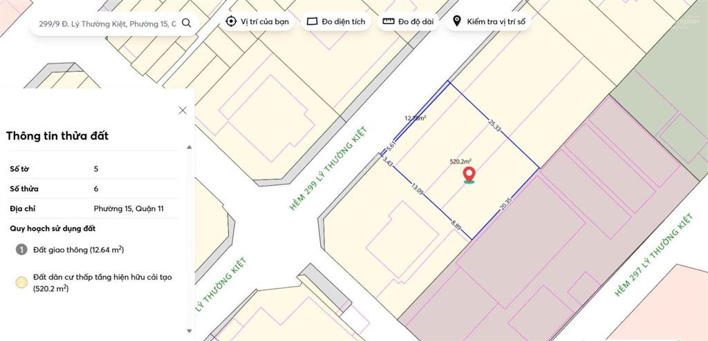 Bán nhà khu phú thọ, lý thường kiệt quận 11, 515.5m2, ngang 20.6m, giá 95 tỷ