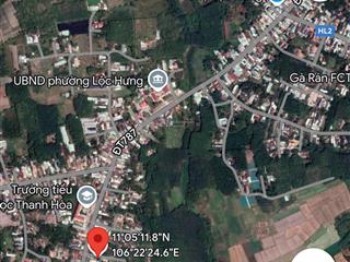 Ngay dt787 bán ngộp 1 lô thổ cư duy nhất 151m2 ngay trường tiểu học thanh hòa, dân cư đông sổ sẵn