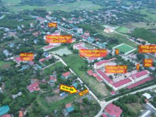 Bán đất trung tâm xã cẩm lĩnh vị trí vàng giá tốt