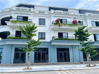 Shophouse ven sông 70 triệu/m2, 168.8m2, mặt tiền 7,5m kđt vinh riverside