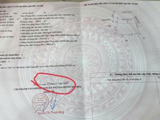 Cần bán nhanh lô đất cao nguyên vân hoà  mặt tiền đường dt 643 cũ, gần khu du lịch