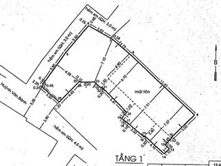 Nhà cũ  175m2  phú nhuận  cách mặt tiền 1 căn