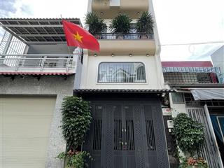 Nhà xây mới hẻm ô tô thông 488 phạm văn chiêu, p. an hội đông, tp.hcm