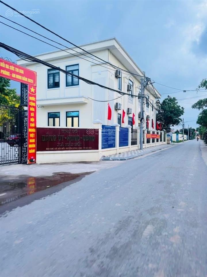 Cần bán 68m2 trục chính thôn hải bối sát vách thành phố thông minh