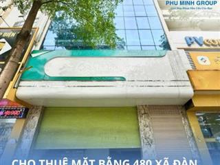 Duy nhất sót lại mặt phố xã đàn ! cần cho thuê nhà nguyên căn mặt tiền 9m có hầm để xe .