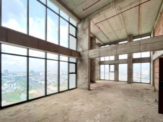 Duplex eco green sg  q7, tầng cao nhất, diện tích sàn (139m2)  tổng diện tích sử dụng 250m2