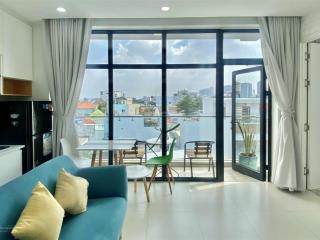 Một phòng ngủ cao cấp thảo điền  balcony lớn  nhiều ánh sáng tự nhiên!