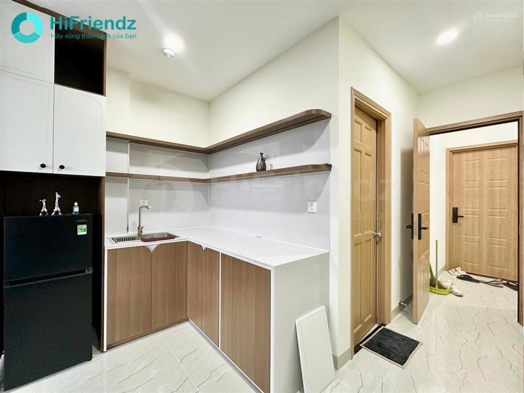 1 phòng ngủ + studio siu vip nội thất xịn xòtone màu sang trọng có ban công máy giặt riêng