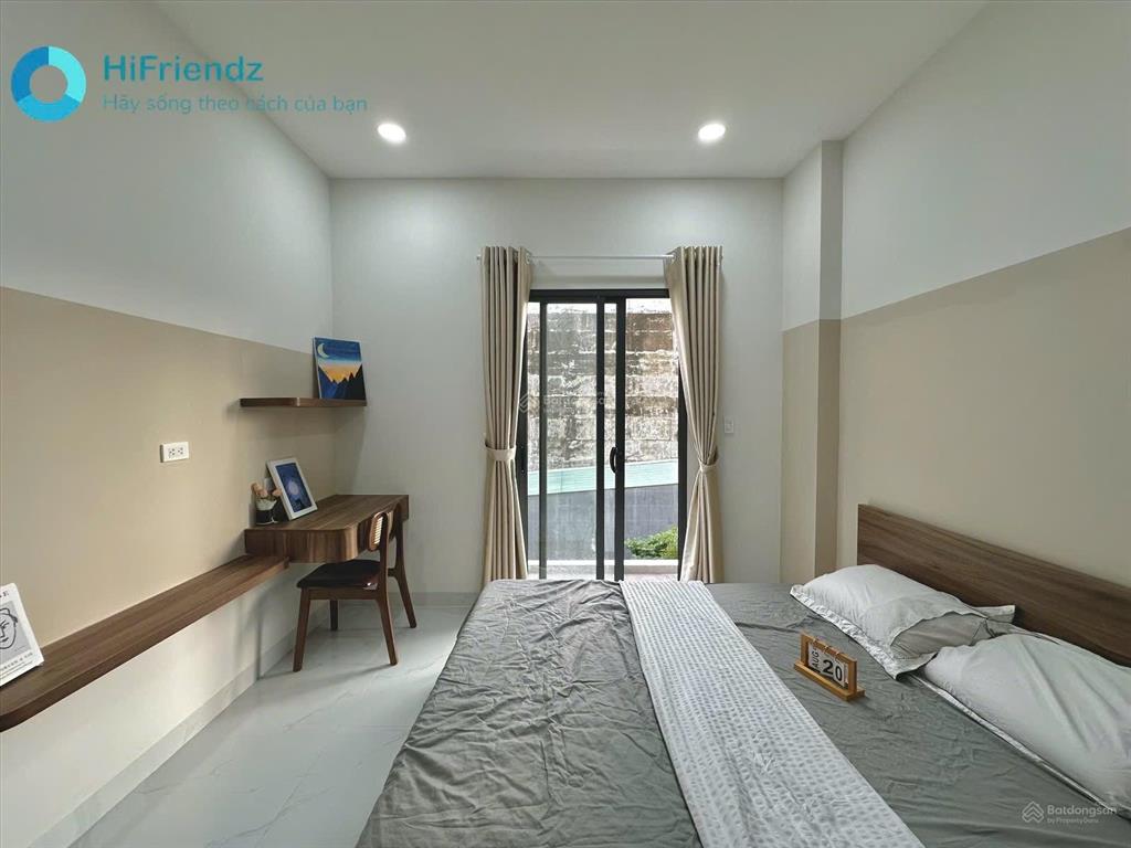 Khai trương căn hộ mới 100%, nội thất xịn sò, tone màu sang trọng có ban công