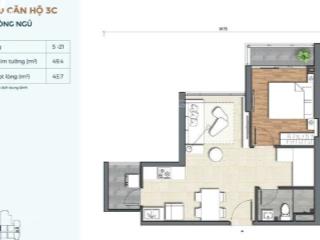 Bán căn hộ cc precia, 1pn, 49,4m2, đủ nội thất đẹp giá chỉ 4,25 tỷ, quận 2, hcm
