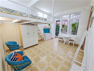 Duplex ban công  full nội thất, siêu rộng , gần cầu sài gòn