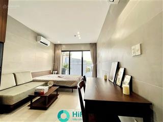 Cho thuê căn hộ có ban công  full nội thất, siêu xinh