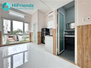 Duplex cửa sổ thoáng  full nội thất, máy giặt riêng, gần cầu sài gòn