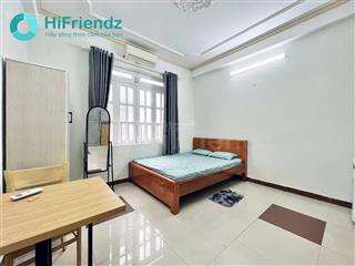 Cho thuê studio cửa sổ siêu thoáng, full nội thất, gần cầu sài gòn