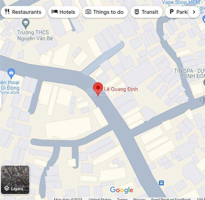 Bán tòa nhà siêu vị trí mt lê quang định (8x25m) hầm 7 tầng, hợp đồng thuê 150 tr/tháng. giá 40 tỷ