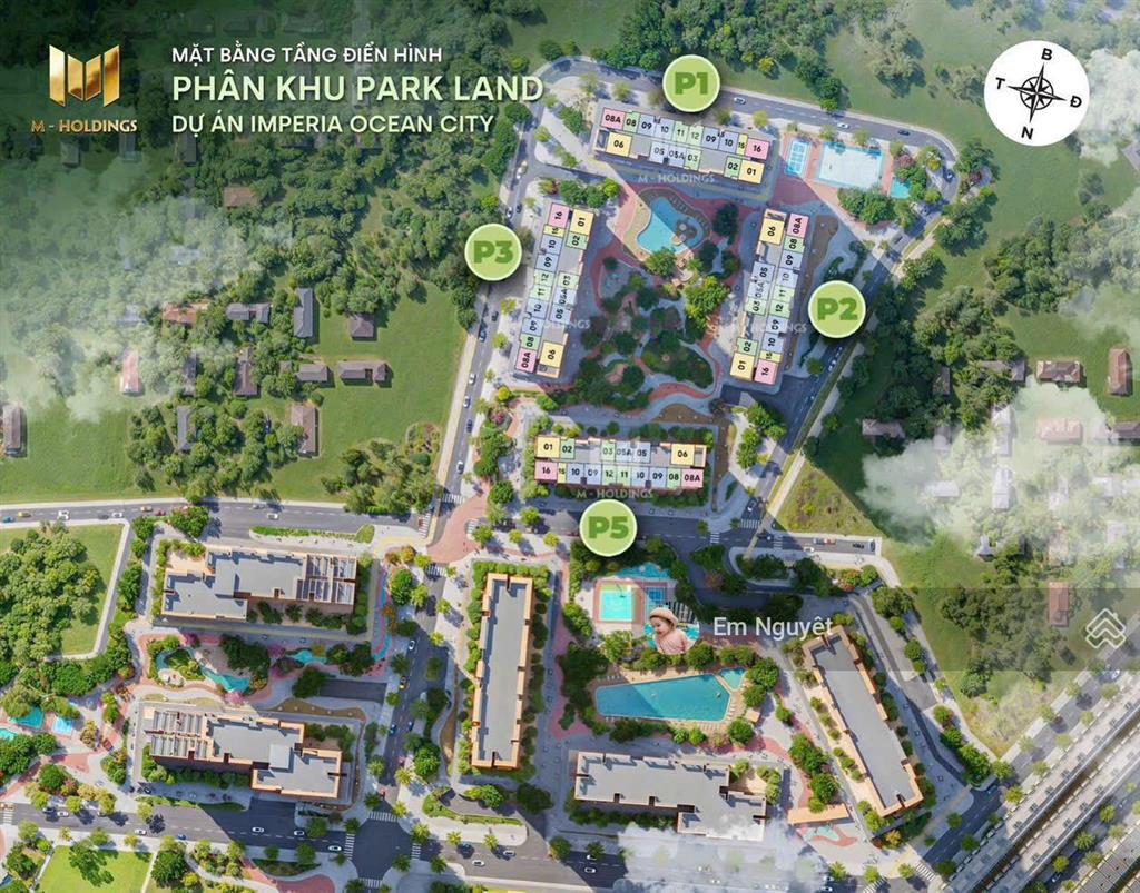 Booking sớm nhất dự án the parkland vinhomes ocean park2 giá chỉ từ 59tr/m2 ck trực tiếp 199 triệu