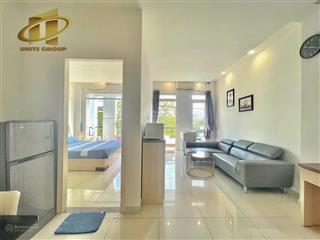 Căn hộ 1pn 40m2  nội thất mới 100%  ban công thoáng ngay phan văn trị gần chợ bà chiểu