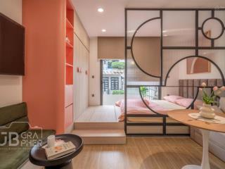 Căn hộ 1pn 40m2 mới 100% full nội thất cao cấp ban công thoáng ngay phan đăng lưu quận bình thạnh