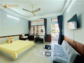 Căn hộ 1pn 50m2 ban công cực thoáng full nội thất ngay phan văn trị gần chợ bà chiểu