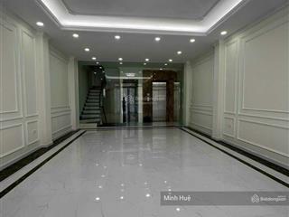 Bán mặt phố trần đăng ninh, hà đông, 50m2, 7 tầng thang máy full nội thất ôtô tránh nhỉnh 19 tỷ