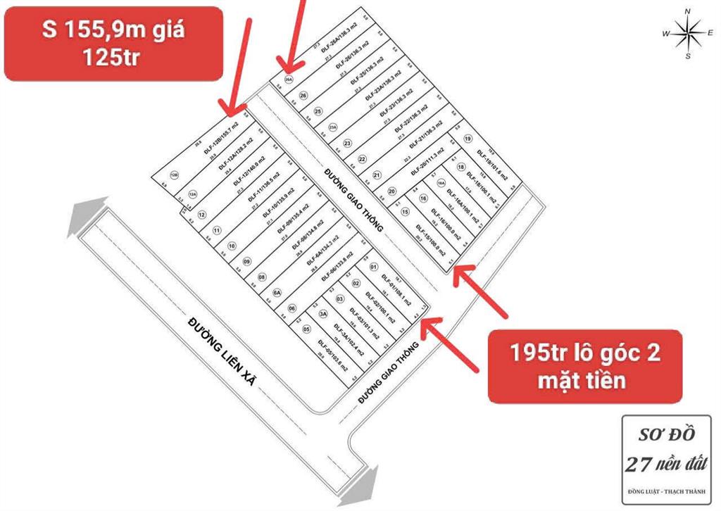 Chính chủ cắt lỗ lô đất ngay sát đường liên xã, đón sóng khu công nghiệp 140ha