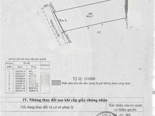 Lô đất mặt tiền đường lê thị hà