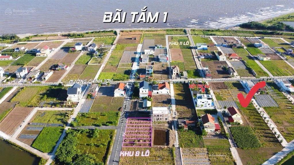 Bán gấp đất nền tại quất lâm, 92m2, mặt tiền 6m, giáp vsip flamigo chỉ 12 triệu/m2