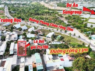 Cần bán lô đất đường 16m tđc đất lành  vĩnh thái  nha trang. giá tốt phù hợp đầu tư