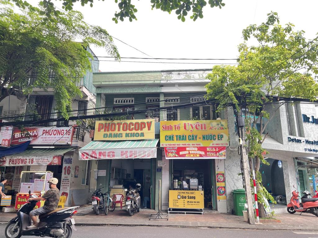 Bán đất tặng nhà mặt tiền đường trần nhật duật, phước hoà nha trang