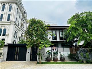 Siêu phẩm biệt thự bên sông khu compound trần não, an khánh  dt 8x20m  4 tầng  giá 38 tỷ tl
