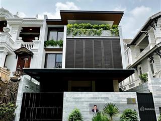 Biệt thự siêu đẹp diện tích sử dụng tối đa đô thị an phú an khánh  8x20m  hầm 4 tầng  giá 38 tỷ