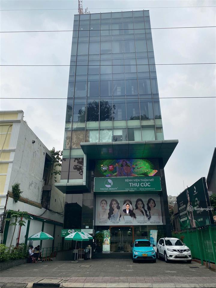 Bán tòa nhà siêu phẩm 2 mặt tiền nguyễn đình chiểu  cao thắng  8 tầng  hđ thuê 220 triệu/tháng