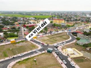 Bán lô góc mặt ngoài trục chính khu kdc quỳnh mỹ
