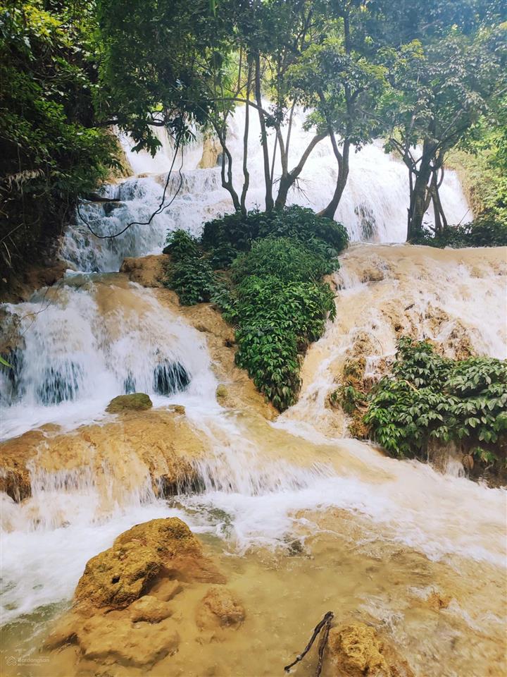 Bán khu nghỉ dưỡng **pu luong riverside lodge** 5000m2 gần thác hiêu, view suối, giá 18 tỷ